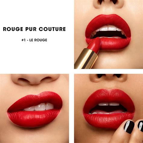 ysl lippenstift müller|Rouge Pur Couture Satin Lipstick Collection .